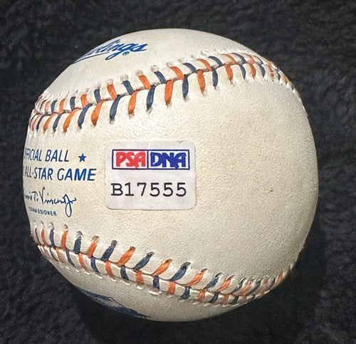 Ted Williams Signed Official 1992 All Star Game Baseball San Diego Auto Psa Loa
