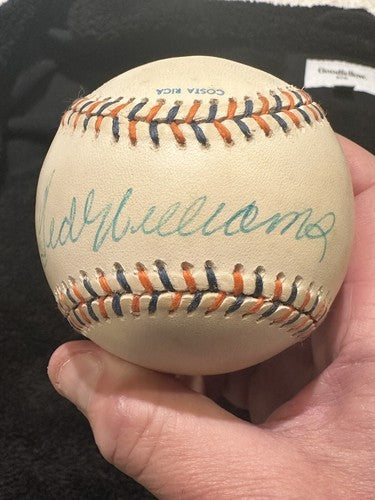 Ted Williams Signed Official 1992 All Star Game Baseball San Diego Auto Psa Loa