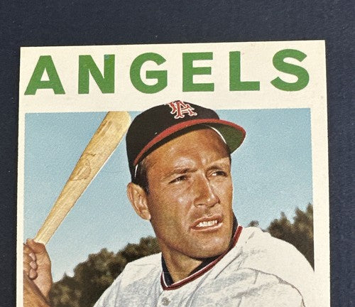 1964 Topps Hi #586 Jim Piersall  Angels Mint + Razor Sharp Beauty Crisp