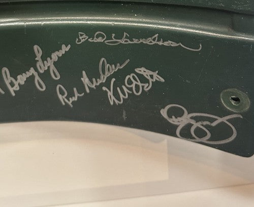 1986 WS NY Mets Signed Shea Stadium Seat Back Framed Shadowbox 26 Auto MLB COA