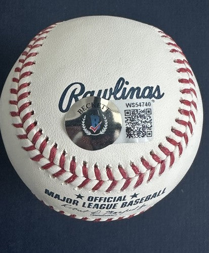 Albert Pujols Signed 700 Hr Club Logo   Baseball Mint Autograph BAS Beckett Coa