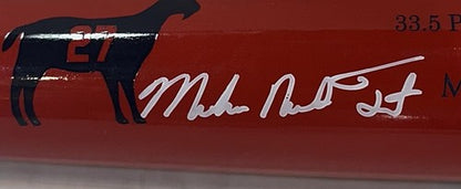 Mike Nelson Trout Signed Hickory Pro Maple MT27 Goat Model Bat Angels Auto MLB