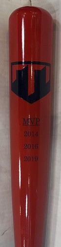 Mike Nelson Trout Signed Hickory Pro Maple MT27 Goat Model Bat Angels Auto MLB