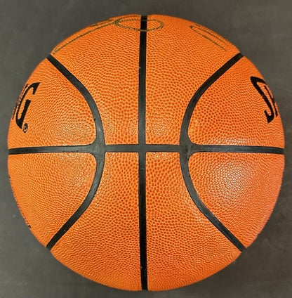 Larry Bird Magic Johnson Signed Spalding NBA Game Basketball Barcelona Auto UDA