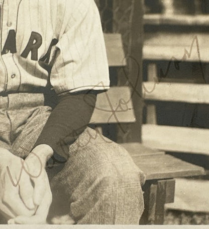 Walter Johnson Hand Signed Original 4x5 Photo Hof Autograph Jsa RARE Loa Coa