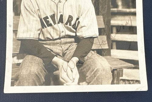 Walter Johnson Hand Signed Original 4x5 Photo Hof Autograph Jsa RARE Loa Coa