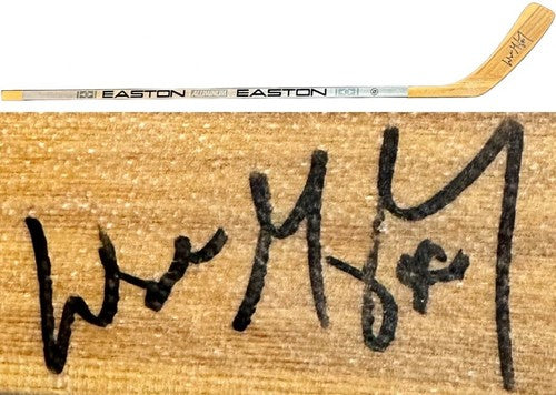 Wayne Gretzky Signed Easton 1500 Game Model Hockey Stick Auto GOLDIN Coa Kings