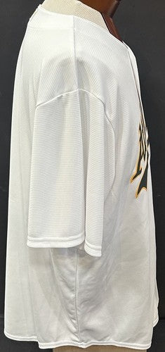 Jose Canseco Signed Majestic Cool Base A’s Jersey 88 AL MVP Auto Schwartz Coa