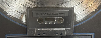 Whitney Houston Framed Arista Platinum Record Album Cassette RIAA Sales Award