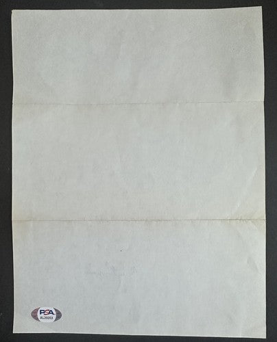 Mike Krzyzewski Army Basketball Signed 1978 Letter To Newsday Duke Auto Psa Coa