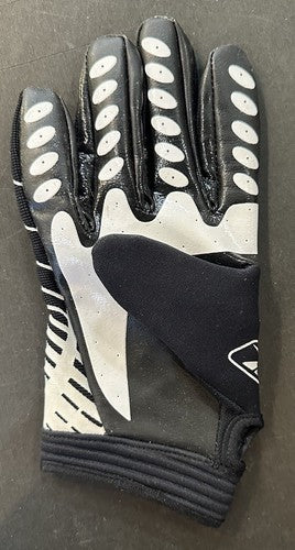 David Harris NY Jets 2007 Game Used NFL Reebok Griptonite Gloves Pair #52 COA