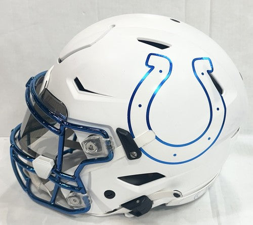 Peyton Manning Signed Speed Flex Colts FS Helmet #1 Pick HOF Auto Fanatics COA