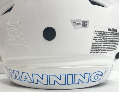 Peyton Manning Signed Speed Flex Colts FS Helmet #1 Pick HOF Auto Fanatics COA