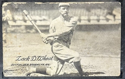 1921 Exhibits Card Zack Wheat Exhibit SGC 1 Brooklyn Dodgers HOF Rare Pre War