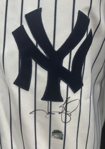 Jason Giambi Ny Yankees Signed 2004 Russell Authentic Jersey Autograph MLB COA