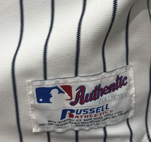 Jason Giambi Ny Yankees Signed 2004 Russell Authentic Jersey Autograph MLB COA