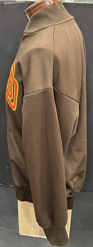 San Diego Padres Throwback Mitchell & Ness Authentic Zip Up Jacket Men’s XL New