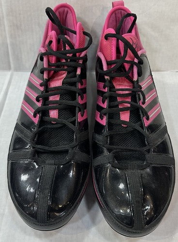 Lito Sheppard Signed Adidas Breast Cancer Game Cleats Pair Jets Auto Sz 13 PSA