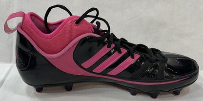 Lito Sheppard Signed Adidas Breast Cancer Game Cleats Pair Jets Auto Sz 13 PSA