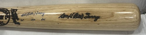 Wm H Bill Terry Signed LS Game Model Bat Giants HOF 1930 401 Autograph PSA LOA