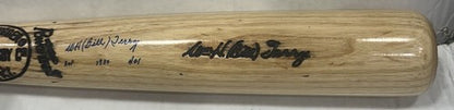 Wm H Bill Terry Signed LS Game Model Bat Giants HOF 1930 401 Autograph PSA LOA