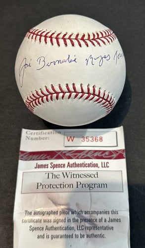 JOSE Bernabe REYES Mets Signed Official Mlb Rookie Full Name Auto Baseball Jsa