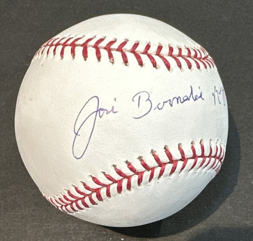 JOSE Bernabe REYES Mets Signed Official Mlb Rookie Full Name Auto Baseball Jsa