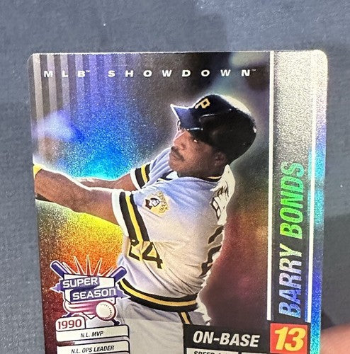 2002 MLB Showdown Pennant Run Super Season Barry Bonds #94 Holo Pirates Nm Mint