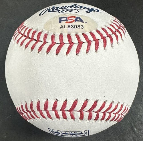 David Ortiz Pedro Martinez Signed Official Hof MLB Baseball Red Sox Auto PSA COA