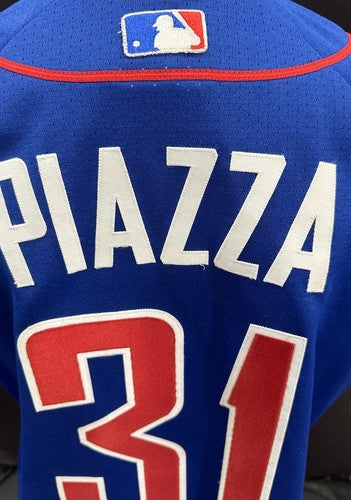 Mike Piazza Signed NL All Star Game Majestic Authentic Jersey Auto Mets Fanatics