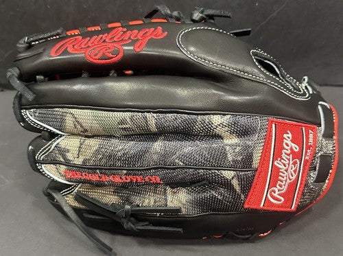 Mike Trout Signed Game Model Rawlings Camo Fielding Glove Auto Fanatics Steiner