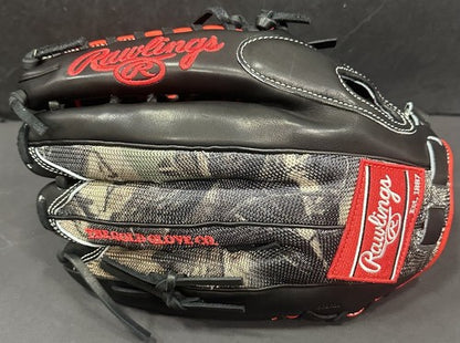 Mike Trout Signed Game Model Rawlings Camo Fielding Glove Auto Fanatics Steiner