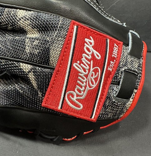 Mike Trout Signed Game Model Rawlings Camo Fielding Glove Auto Fanatics Steiner