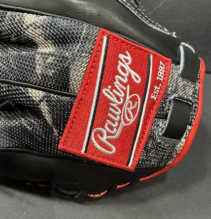 Mike Trout Signed Game Model Rawlings Camo Fielding Glove Auto Fanatics Steiner