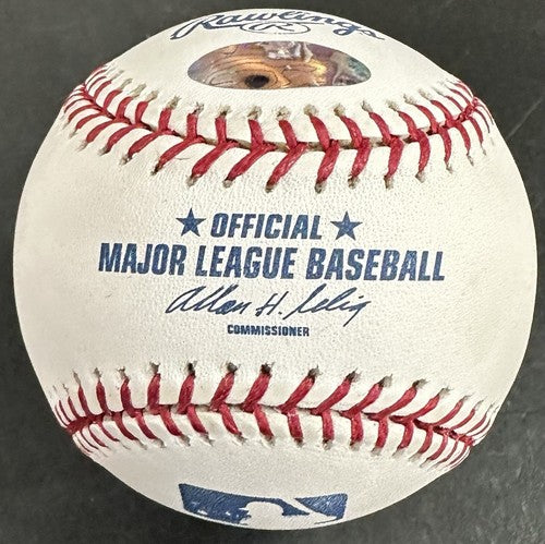 Tiki Barber Signed Official MLB Baseball NY Giants NYG #21 Autograph Steiner COA