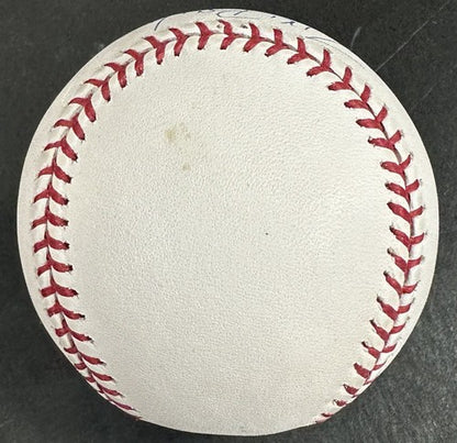 Tiki Barber Signed Official MLB Baseball NY Giants NYG #21 Autograph Steiner COA