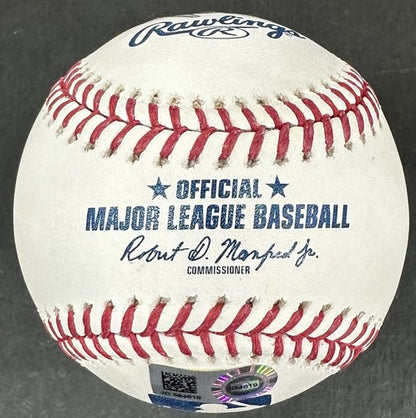 Gio Urshela Signed MLB Baseball Yankees Angels Full Name Autograph Fanatics MLB