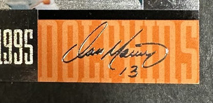 Dan Marino Signed 1995 Upper Deck Record Breaking Seasons LE Auto Dolphins UDA