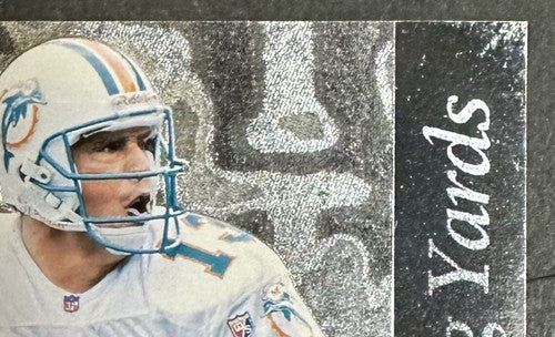 Dan Marino Signed 1995 Upper Deck Record Breaking Seasons LE Auto Dolphins UDA