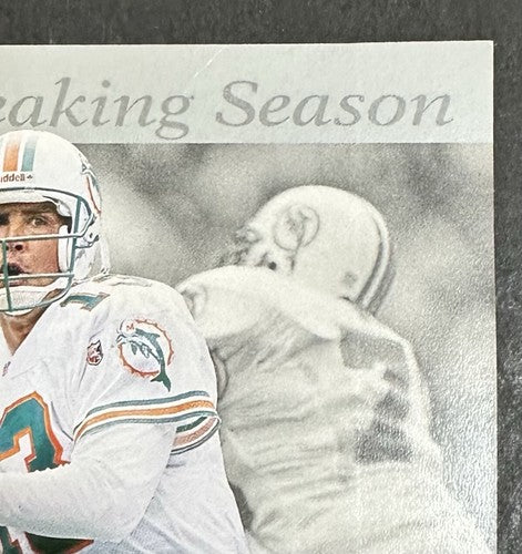 Dan Marino Signed 1995 Upper Deck Record Breaking Seasons LE Auto Dolphins UDA
