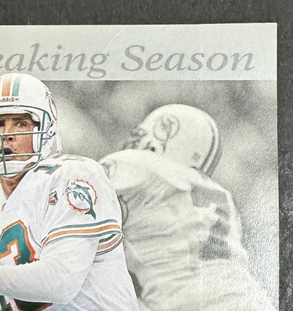 Dan Marino Signed 1995 Upper Deck Record Breaking Seasons LE Auto Dolphins UDA