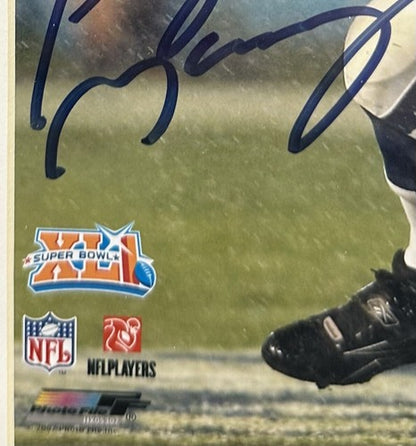 Peyton Manning Colts Signed 8x10 Framed Photo Super Bowl XLI Auto Steiner Coa