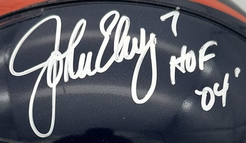 John Elway Signed Broncos Pro Line Authentic FS Helmet HOF 94 Auto Online COA