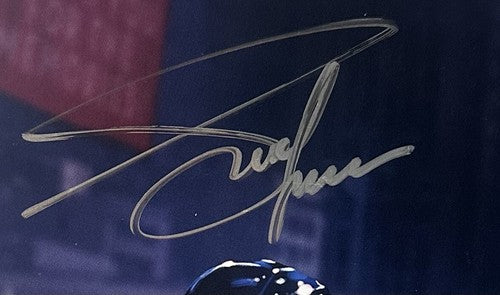 Messier Leetch Richter Graves Rangers Signed 16x20 Litho Framed Auto Steiner Coa