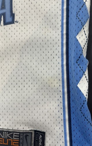 North Carolina Tar Heels Nike Jordan Authentic White Basketball Jersey #32 Lg +2