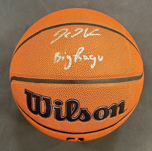 Donte Divincenzo Signed Authentic Wilson I/O Basketball Knicks Big Ragu Auto BAS
