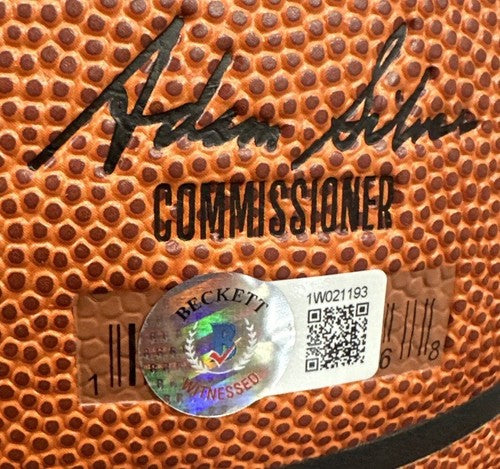 Donte Divincenzo Signed Authentic Wilson I/O Basketball Knicks Big Ragu Auto BAS