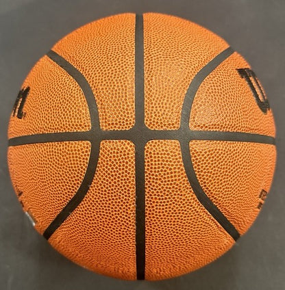 Donte Divincenzo Signed Authentic Wilson I/O Basketball Knicks Big Ragu Auto BAS