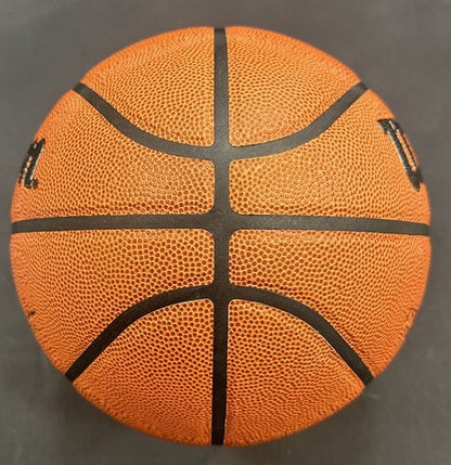 Donte Divincenzo Signed Authentic Wilson I/O Basketball Knicks Big Ragu Auto BAS