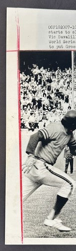 1973 World Series Game 6 NY Mets Tom Seaver 11x14 UPI Original Wire Photo Rare